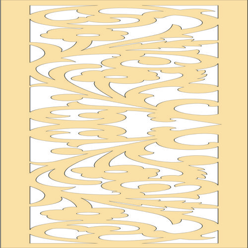 طرح پانل‌های داخلی حفاظت پذیرایی مشبک جداکننده اتاق برای برش لیزری شیشه - privacy indoor panels lattice room divider for laser cut ve - برای دستگاه CNC چوب و لیزر (سی ان سی)