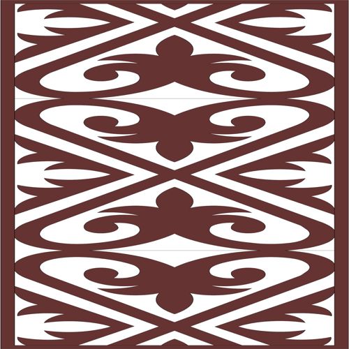طرح الگوی جداکننده حریم خصوصی جالی داخلی خارجی برای برش لیزری - privacy jali separator indoor outdoor pattern for laser cut ve - برای دستگاه CNC چوب و لیزر (سی ان سی)