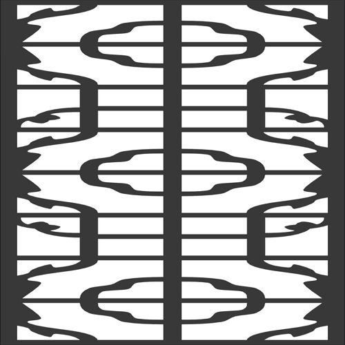 طرح الگوی جداکننده شبکه حریم خصوصی داخلی خارجی برای برش لیزری - privacy lattice separator indoor outdoor pattern for laser cut ve - برای دستگاه CNC چوب و لیزر (سی ان سی)