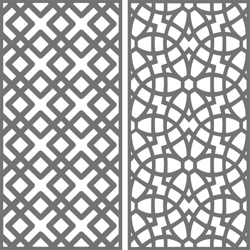 طرح privacy-partition-indoor-panel-decorative-room-divider-seamless-pattern-for-laser-cut-ve