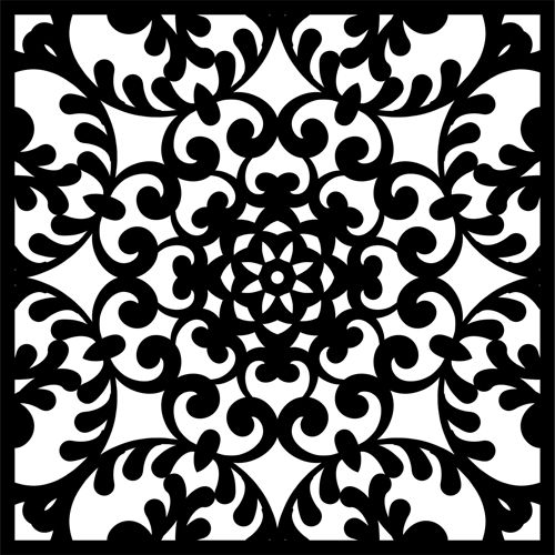 طرح privacy-partition-indoor-panel-floral-lattice-stencil-room-divider-pattern-for-laser-cut-ve
