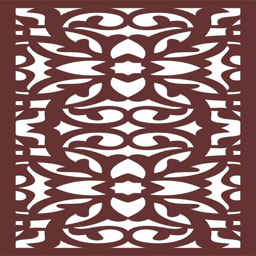 طرح privacy-partition-indoor-panel-screen-room-divider-seamless-design-pattern-for-laser-cut-ve