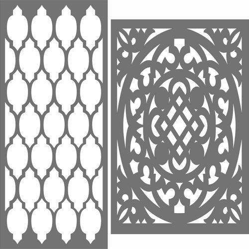 طرح privacy-partition-indoor-panels-modern-screen-room-divider-pattern-for-laser-cut-ve
