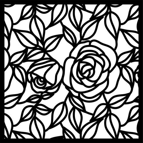 طرح privacy-partition-indoor-panels-room-divider-floral-lattice-stencil-pattern-for-laser-cut-ve