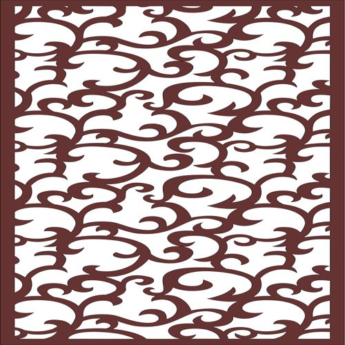 طرح پارتیشن گرد پنل گرد جلی برای برش لیزر - privacy partition round panel jali for laser cut ve - برای دستگاه CNC چوب و لیزر (سی ان سی)