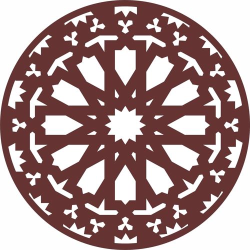 طرح privacy-partition-window-grill-seamless-design-pattern-for-laser-cutting