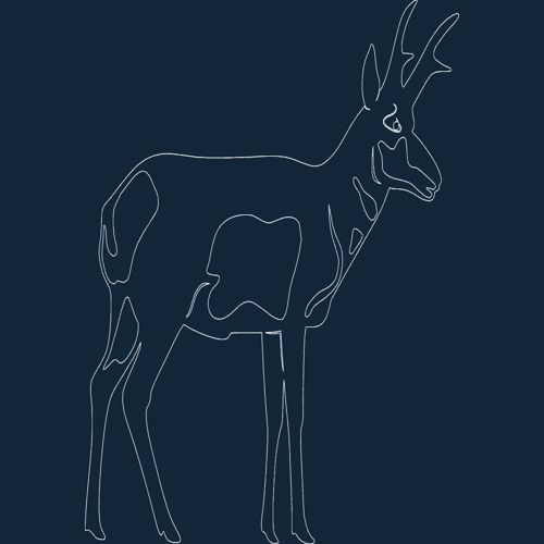 طرح شاخ چنگالی - pronghorn - برای دستگاه CNC چوب و لیزر (سی ان سی)