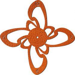 طرح ساعت دیواری پروانه‌ای برای برش لیزری پلاسما - propeller wall clock for laser cut plasma - برای دستگاه CNC چوب و لیزر (سی ان سی)