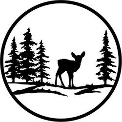 طرح جنگل آرام برای برش لیزری پلاسما - quiet forest for laser cut plasma - برای دستگاه CNC چوب و لیزر (سی ان سی)