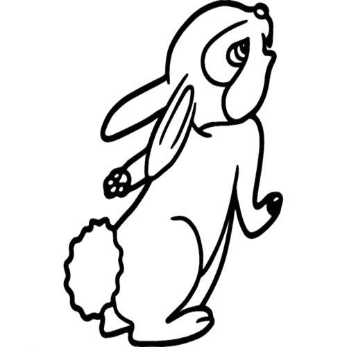 طرح خرگوش - rabbit 2 - برای دستگاه CNC چوب و لیزر (سی ان سی)