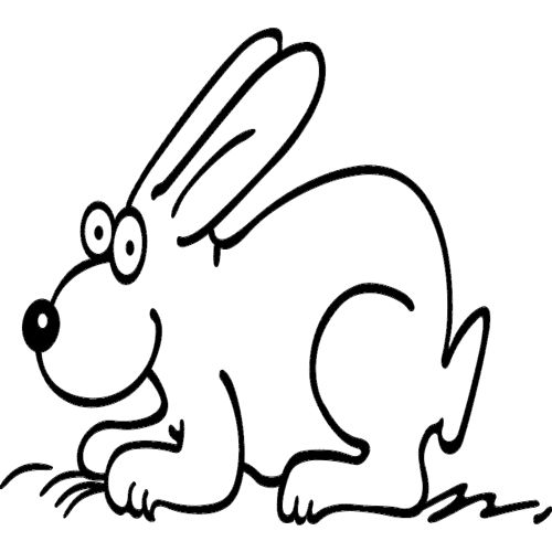 طرح خرگوش d - rabbit 2 d - برای دستگاه CNC چوب و لیزر (سی ان سی)
