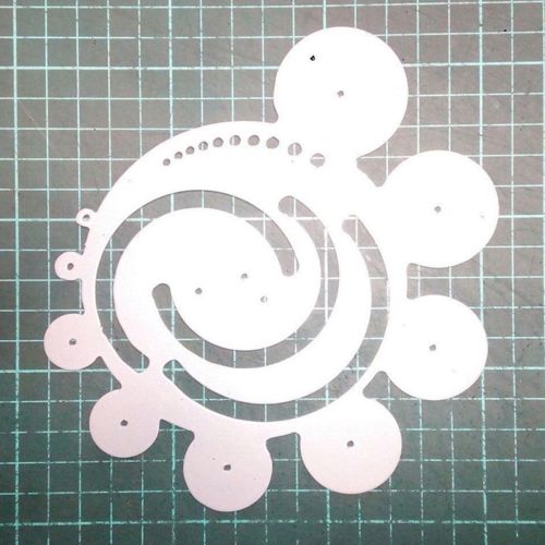 طرح خط‌کش شعاعی دایره شعاع نیم‌دایره رسم خط‌کش برای برش لیزری - radius ruler circle radius semicircle drawing ruler for laser cut ve - برای دستگاه CNC چوب و لیزر (سی ان سی)