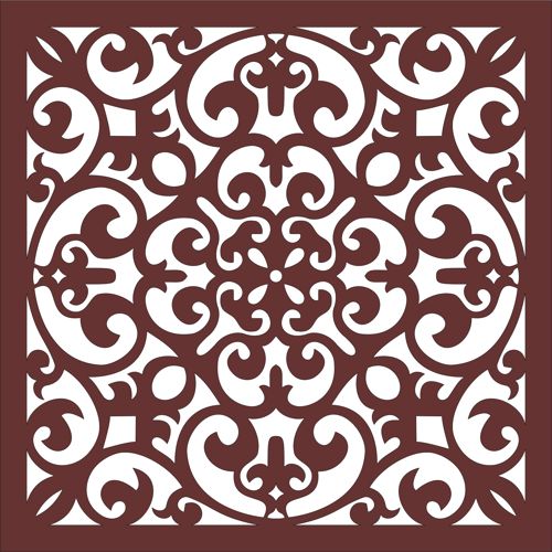 طرح جداکننده اتاق درز شبکه برای برش لیزری شیشه - room divider seamless lattice design for laser cut ve - برای دستگاه CNC چوب و لیزر (سی ان سی)