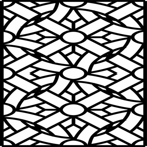 طرح جداکننده اتاق درز شبکه برای برش لیزری شیشه - room divider seamless lattice for laser cut ve - برای دستگاه CNC چوب و لیزر (سی ان سی)