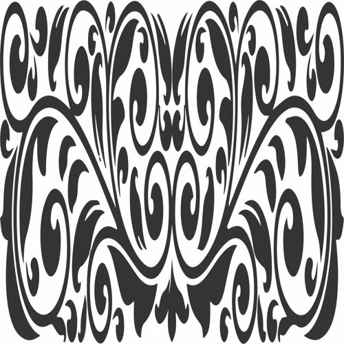 طرح طراحی حاشیه اتاق جالی - room jali border design ve - برای دستگاه CNC چوب و لیزر (سی ان سی)