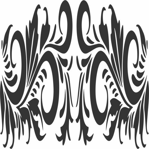 طرح دکوراسیون اتاق جلی حاشیه طراحی - room jali decoration border design ve - برای دستگاه CNC چوب و لیزر (سی ان سی)