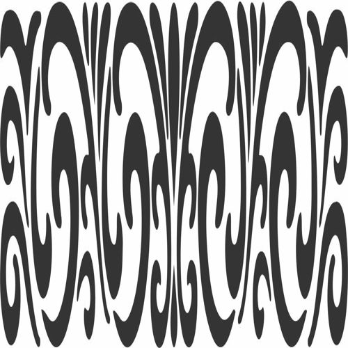 طرح اتاق درز جلی دکوراسیون حاشیه طراحی - room seamless jali decoration border design - برای دستگاه CNC چوب و لیزر (سی ان سی)