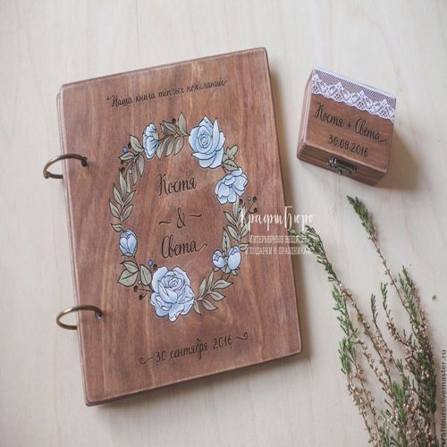 طرح تاج گل رز جلد کتاب برای برش لیزری - roses wreath book cover for laser cut ve - برای دستگاه CNC چوب و لیزر (سی ان سی)