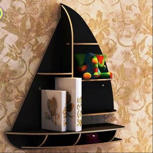 طرح sailboat-book-shelf-for-laser-cutting-ve