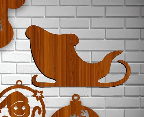 طرح santa-sleigh-cutout-unfinished-wood-holiday-decor-christmas-laser-cut-ve