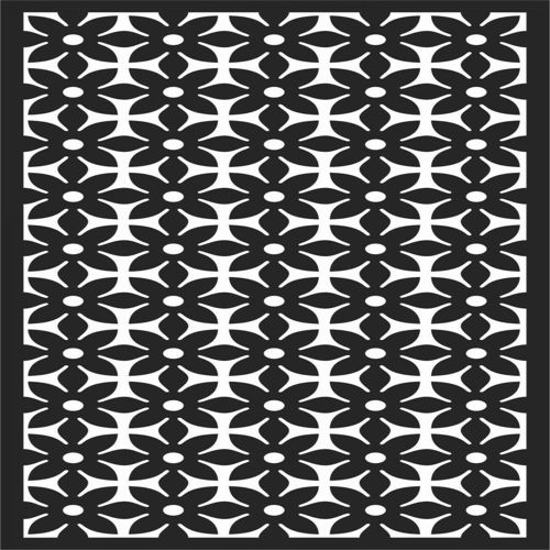 طرح الگوهای پنل صفحه درز - screen panel patterns seamless 13 - برای دستگاه CNC چوب و لیزر (سی ان سی)