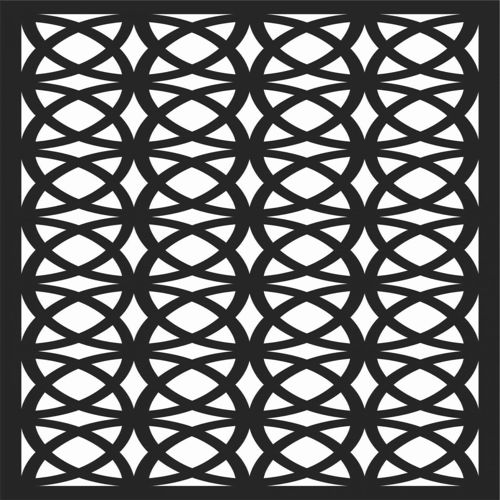 طرح الگوهای پنل صفحه درز - screen panel patterns seamless 14 - برای دستگاه CNC چوب و لیزر (سی ان سی)