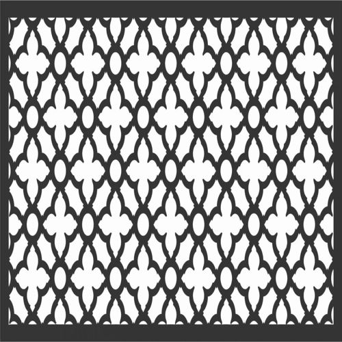 طرح الگوهای پنل صفحه درز - screen panel patterns seamless 18 - برای دستگاه CNC چوب و لیزر (سی ان سی)