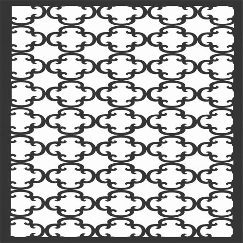 طرح الگوهای پنل صفحه درز - screen panel patterns seamless 22 - برای دستگاه CNC چوب و لیزر (سی ان سی)