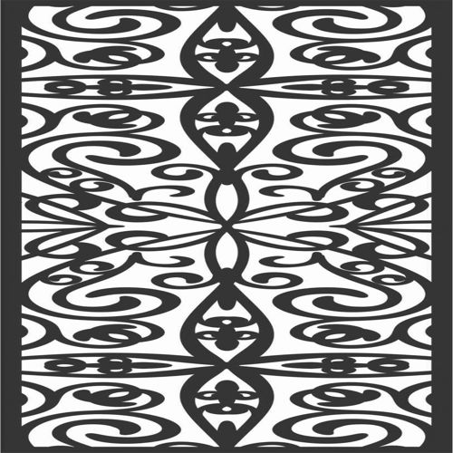 طرح الگوهای پنل صفحه درز - screen panel patterns seamless 34 - برای دستگاه CNC چوب و لیزر (سی ان سی)