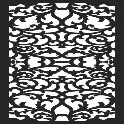 طرح الگوهای پنل صفحه درز - screen panel patterns seamless 42 - برای دستگاه CNC چوب و لیزر (سی ان سی)