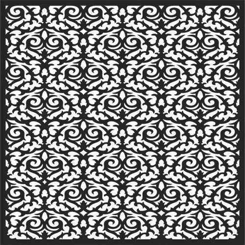 طرح الگوهای پنل صفحه درز - screen panel patterns seamless 43 - برای دستگاه CNC چوب و لیزر (سی ان سی)