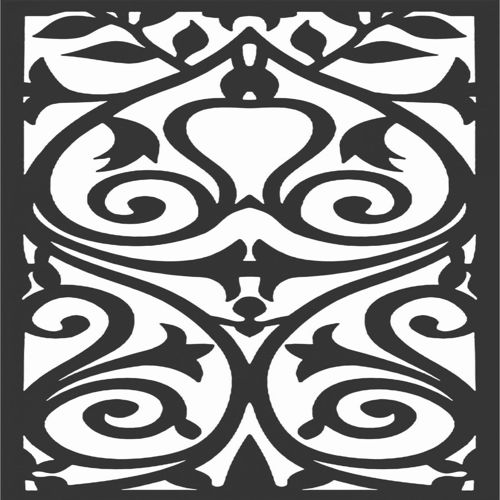 طرح الگوهای پنل صفحه درز 60 - screen panel patterns seamless 60 - برای دستگاه CNC چوب و لیزر (سی ان سی)