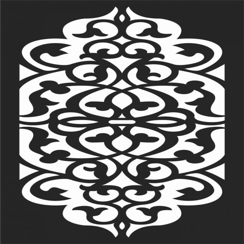 طرح الگوهای پنل صفحه درز - screen panel patterns seamless 61 - برای دستگاه CNC چوب و لیزر (سی ان سی)