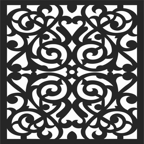 طرح الگوهای پنل صفحه درز - screen panel patterns seamless 67 - برای دستگاه CNC چوب و لیزر (سی ان سی)