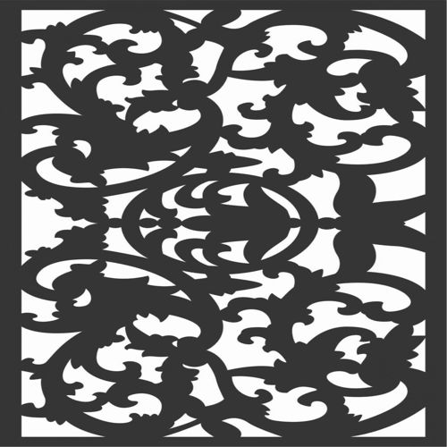 طرح الگوهای پنل صفحه درز - screen panel patterns seamless 71 - برای دستگاه CNC چوب و لیزر (سی ان سی)