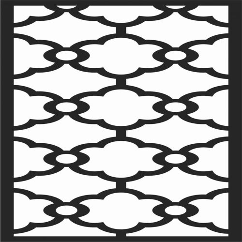 طرح الگوهای پنل صفحه درز - screen panel patterns seamless 81 - برای دستگاه CNC چوب و لیزر (سی ان سی)