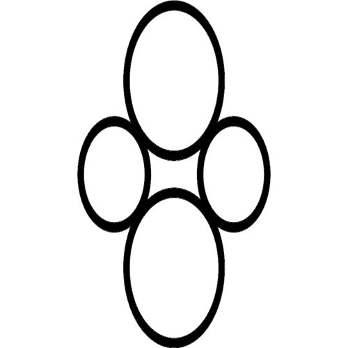 طرح الگوی صفحه دایره‌ها - screen pattern circles - برای دستگاه CNC چوب و لیزر (سی ان سی)