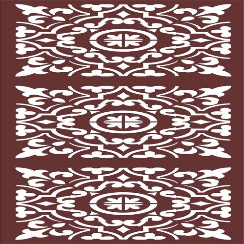 طرح الگوی جداکننده گریل لیزری برای - seamless separator grill pattern for laser cut ve - برای دستگاه CNC چوب و لیزر (سی ان سی)