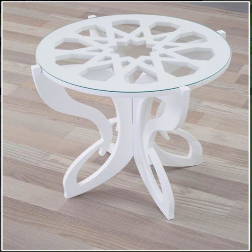 طرح میز قهوه ای سهپا - sehpa coffea table - برای دستگاه CNC چوب و لیزر (سی ان سی)