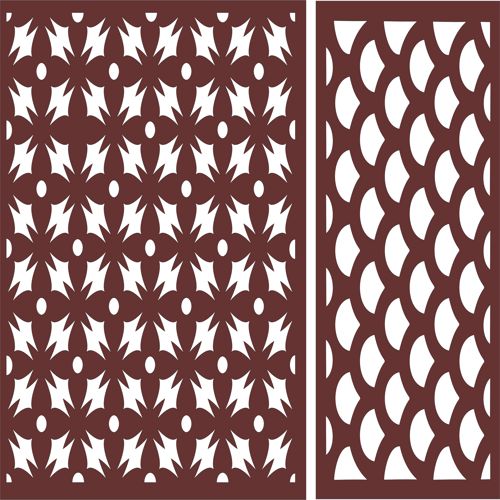 طرح جداکننده‌های اتاق جداکننده درز صفحه طرح برای برش لیزر شیشه - separators room divider seamless screen designs for laser cut ve - برای دستگاه CNC چوب و لیزر (سی ان سی)