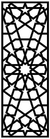 طرح جداکننده طراحی 444 - seperator design 444 - برای دستگاه CNC چوب و لیزر (سی ان سی)