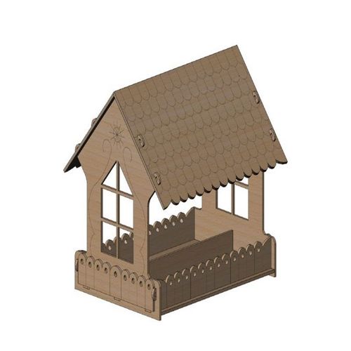 طرح قالب ریخته گری برای برش لیزری - shed template for laser cut ve - برای دستگاه CNC چوب و لیزر (سی ان سی)