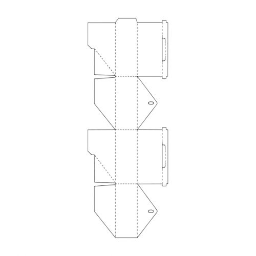 طرح حمل و نقل انبارداری جعبه - shipping storage box - برای دستگاه CNC چوب و لیزر (سی ان سی)
