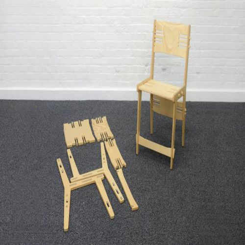 طرح صندلی اسنپ‌ست کد - snapset chair cad 140512 - برای دستگاه CNC چوب و لیزر (سی ان سی)