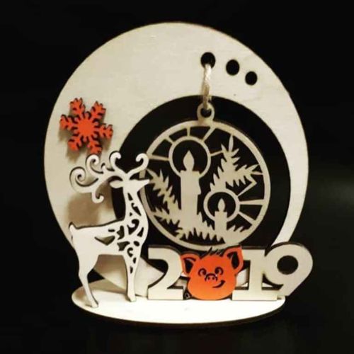 طرح هدیه برای برش لیزری - souvenir ng 2019for laser cut ve - برای دستگاه CNC چوب و لیزر (سی ان سی)