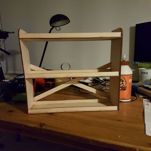 طرح جا ادویه ای سه میلی تری تخته الیاف - spice rack 3mm plywood - برای دستگاه CNC چوب و لیزر (سی ان سی)