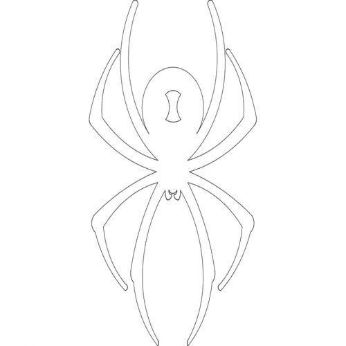 طرح عنکبوت آرانا - spider aranha - برای دستگاه CNC چوب و لیزر (سی ان سی)
