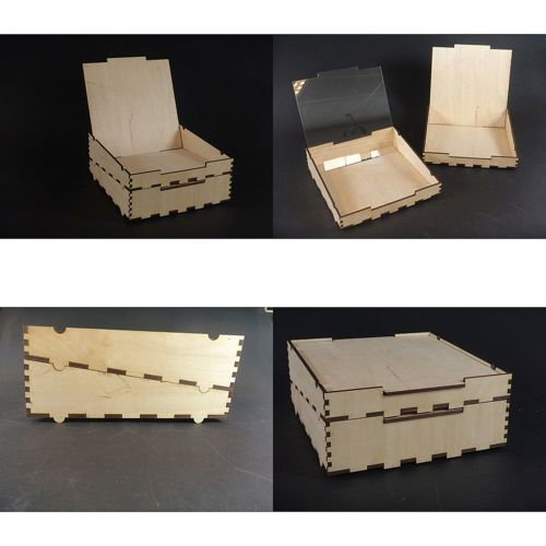 طرح stackbo wedge - stackbox wedge - برای دستگاه CNC چوب و لیزر (سی ان سی)