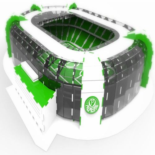 طرح ورزشگاه برای برش لیزری - stadium for laser cutting - برای دستگاه CNC چوب و لیزر (سی ان سی)