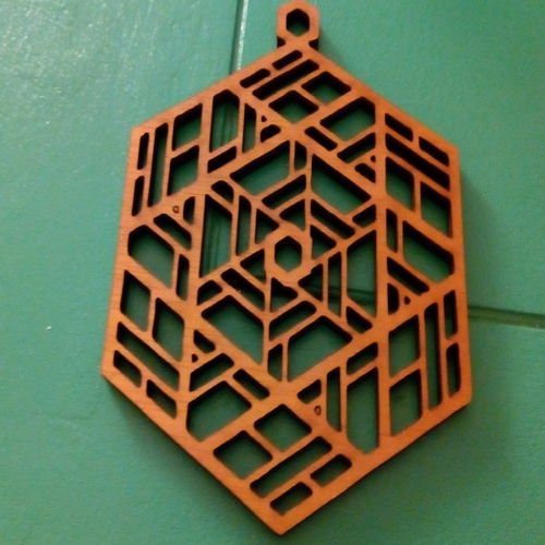 طرح تزئینات الهام گرفته از شیشه رنگی برای برش لیزری - stained glass inspired ornament for laser cutting ve - برای دستگاه CNC چوب و لیزر (سی ان سی)